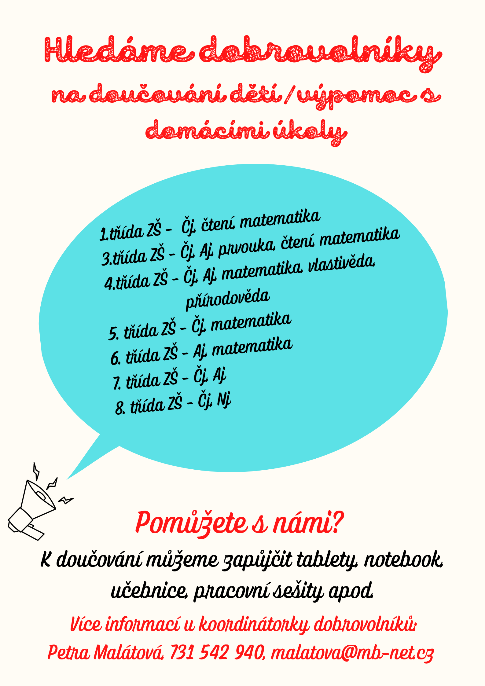 Doučování dětí