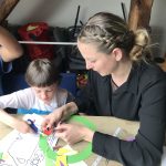 Tvoření s dětmi v azylovém domě